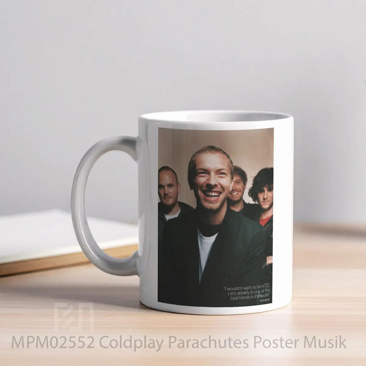 Mug Coldplay Parachutes MPM02552 - All-side / Desain