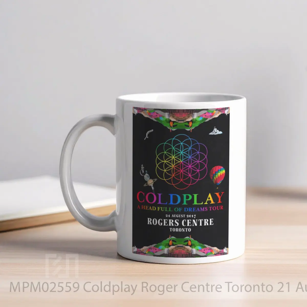 Mug Coldplay Roger Centre Toronto 21 August 2017 MPM02559 - All-side / Desain