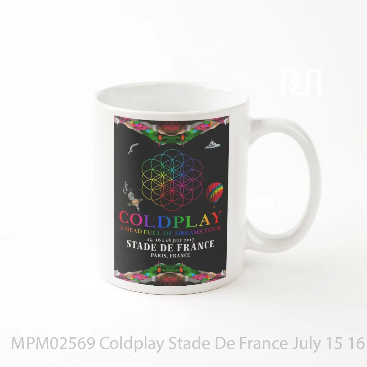 Mug Coldplay Stade De France July 15 16 18 2017 MPM02569