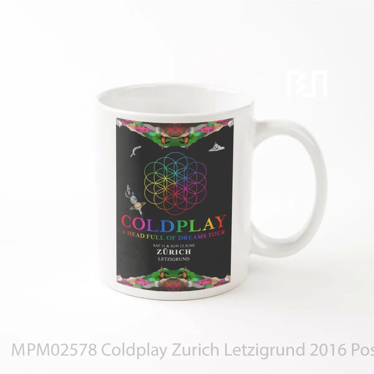 Mug Coldplay Zurich Letzigrund 2016 MPM02578