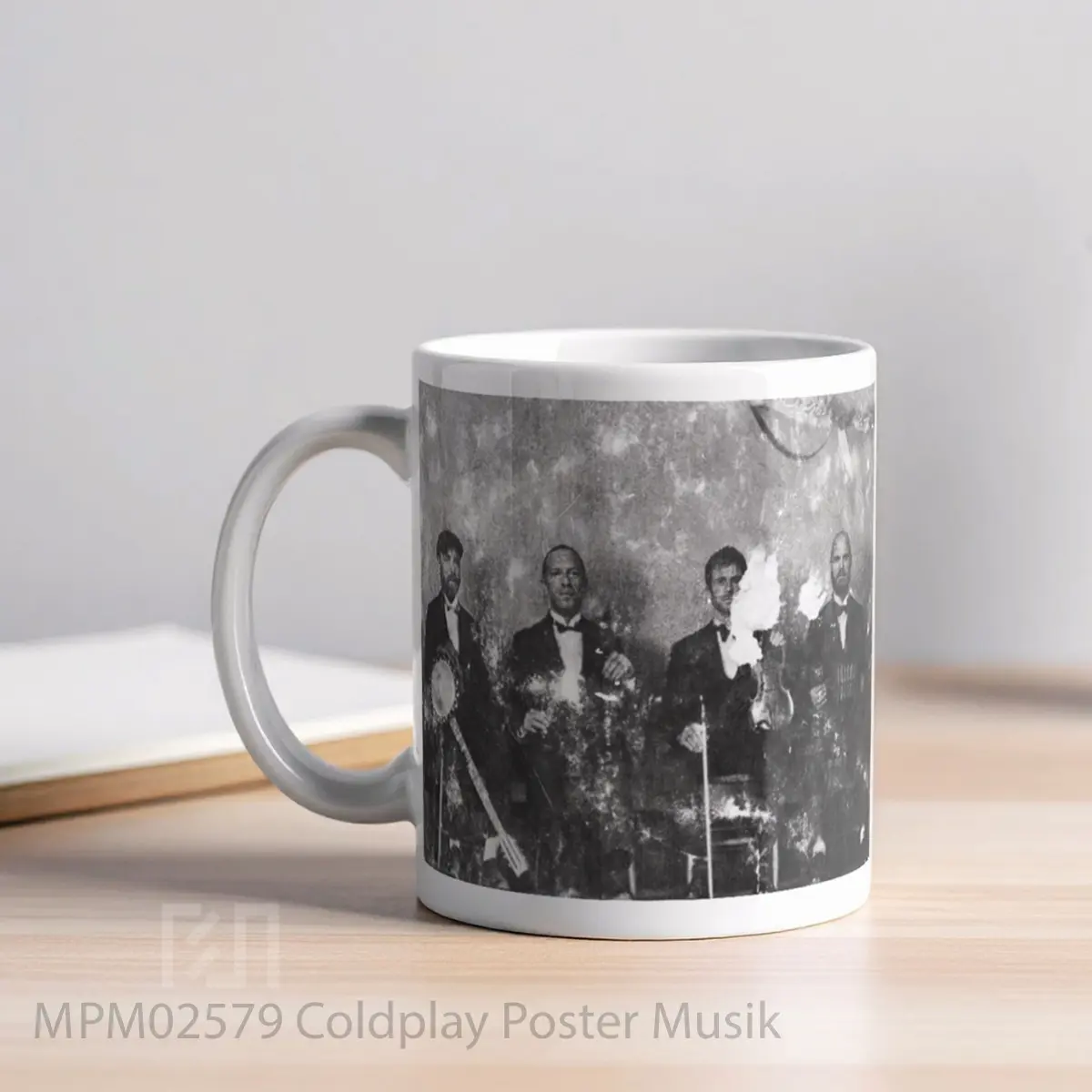 Mug Coldplay Poster MPM02579 - All-side / Desain