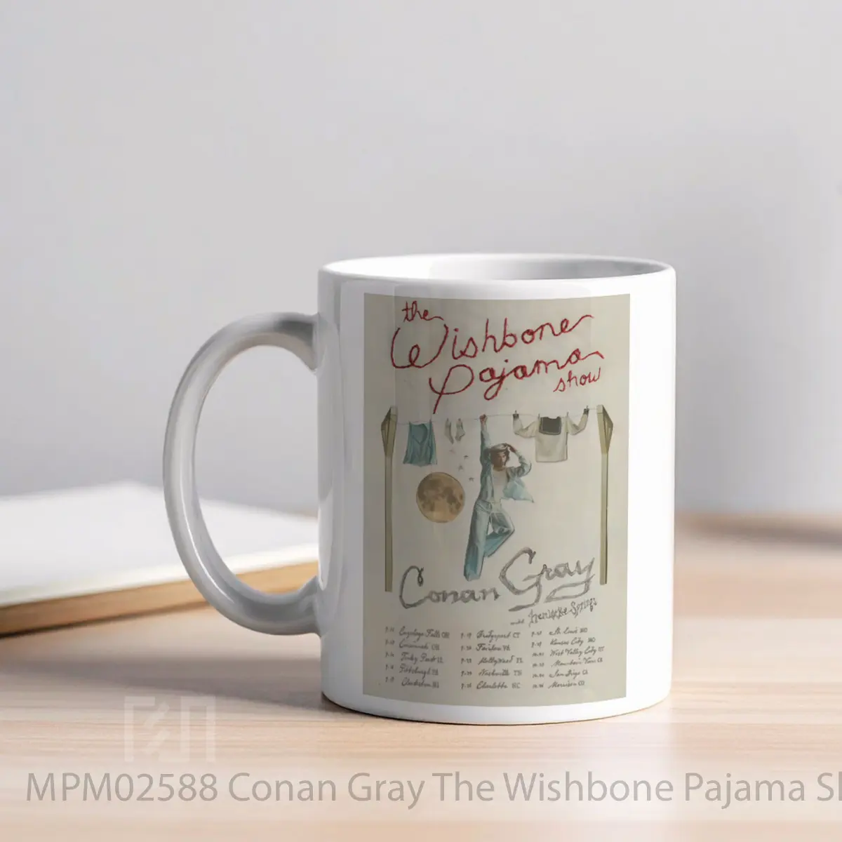Mug Conan Gray The Wishbone Pajama Show North America Tour 2025 MPM02588 - All-side / Desain