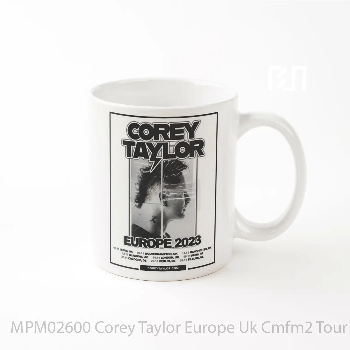 Mug Corey Taylor Europe Uk Cmfm2 Tour 2023 MPM02600