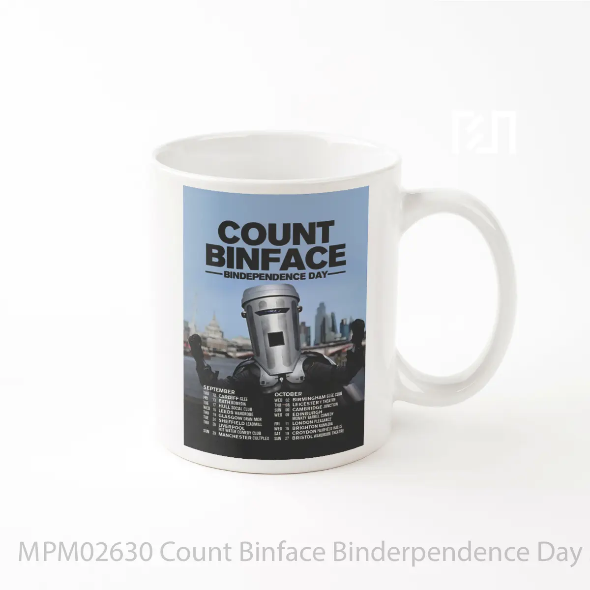 Mug Count Binface Binderpendence Day 2024 Uk Tour Post MPM02630
