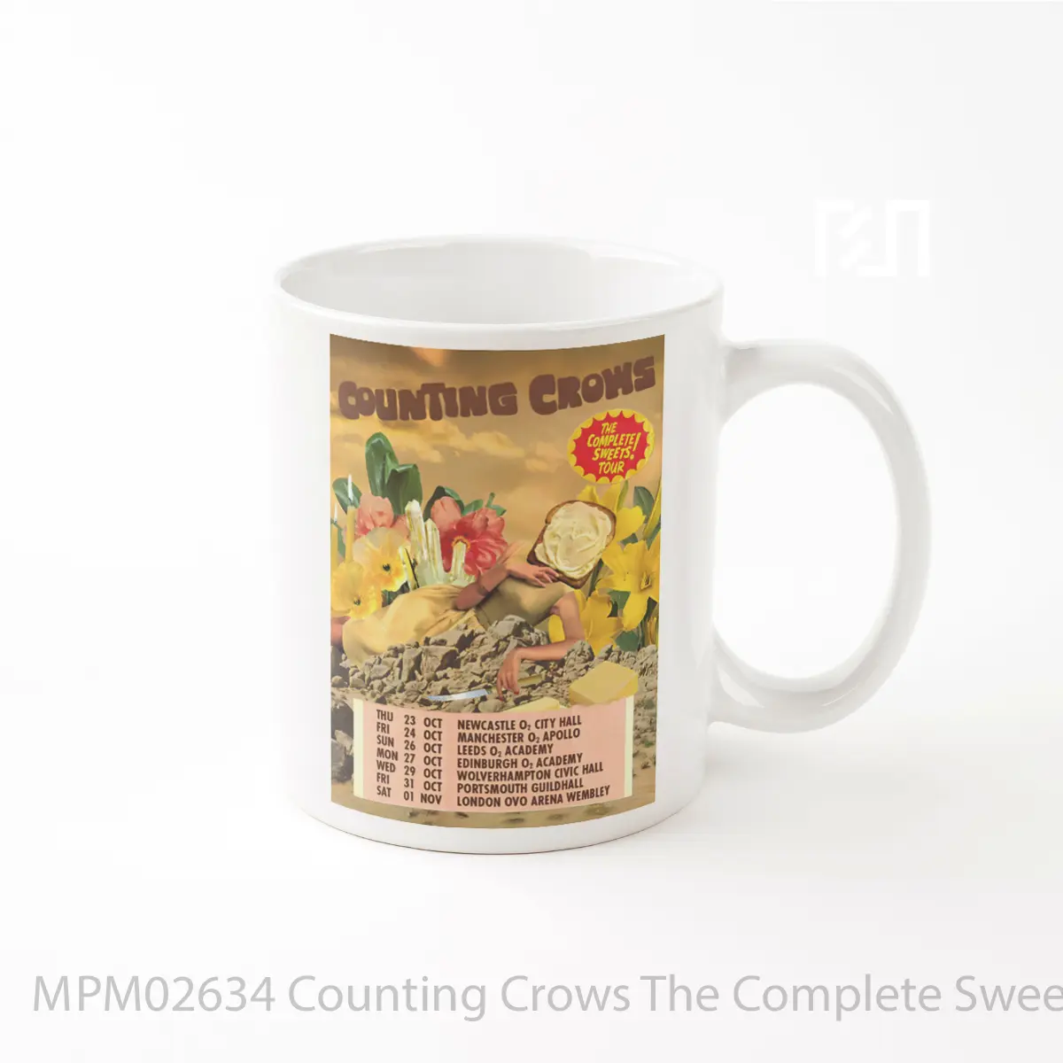 Mug Counting Crows The Complete Sweets Uk Tour 2025 MPM02634