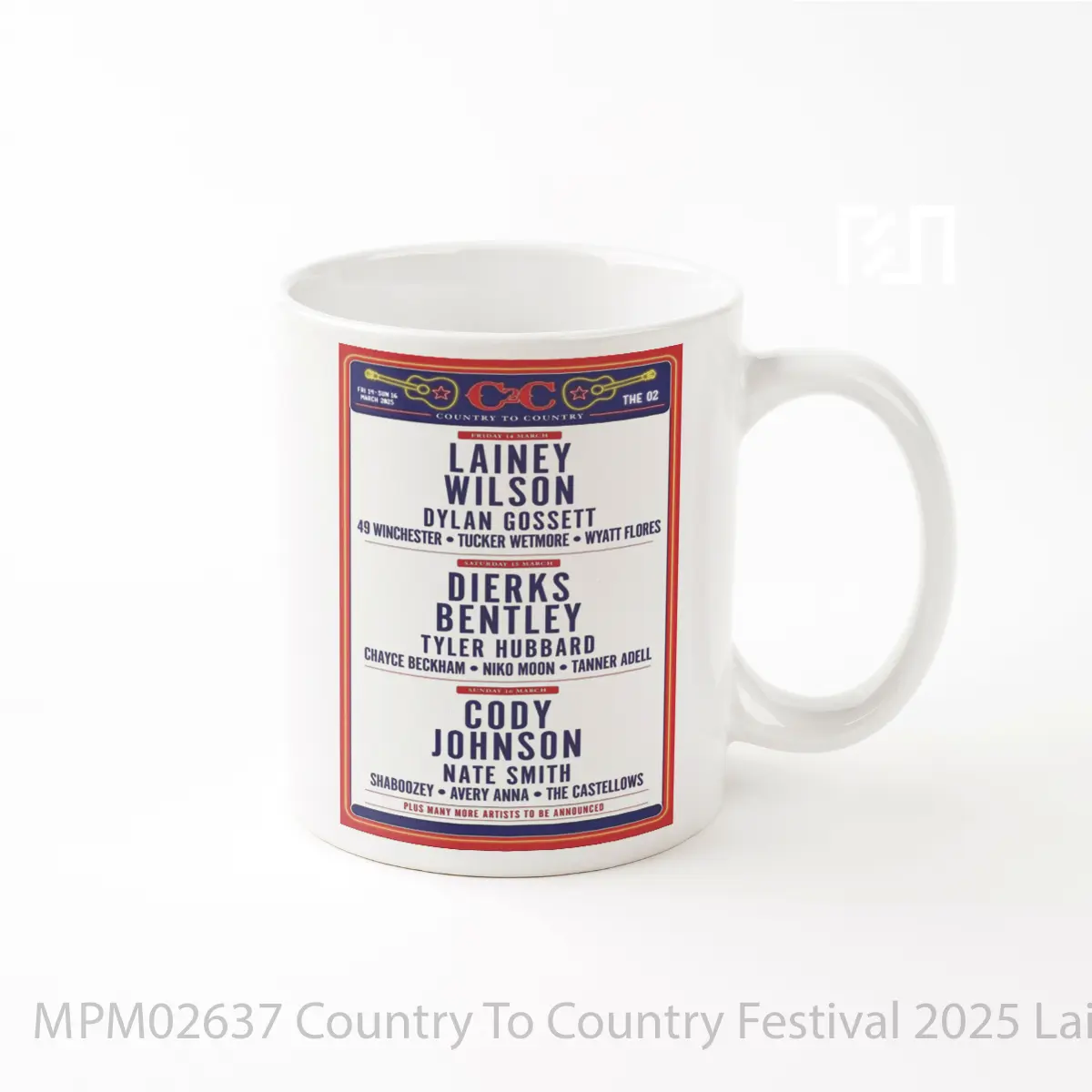 Mug Country To Country Festival 2025 Lainey Wilson Dierks Bentley MPM02637