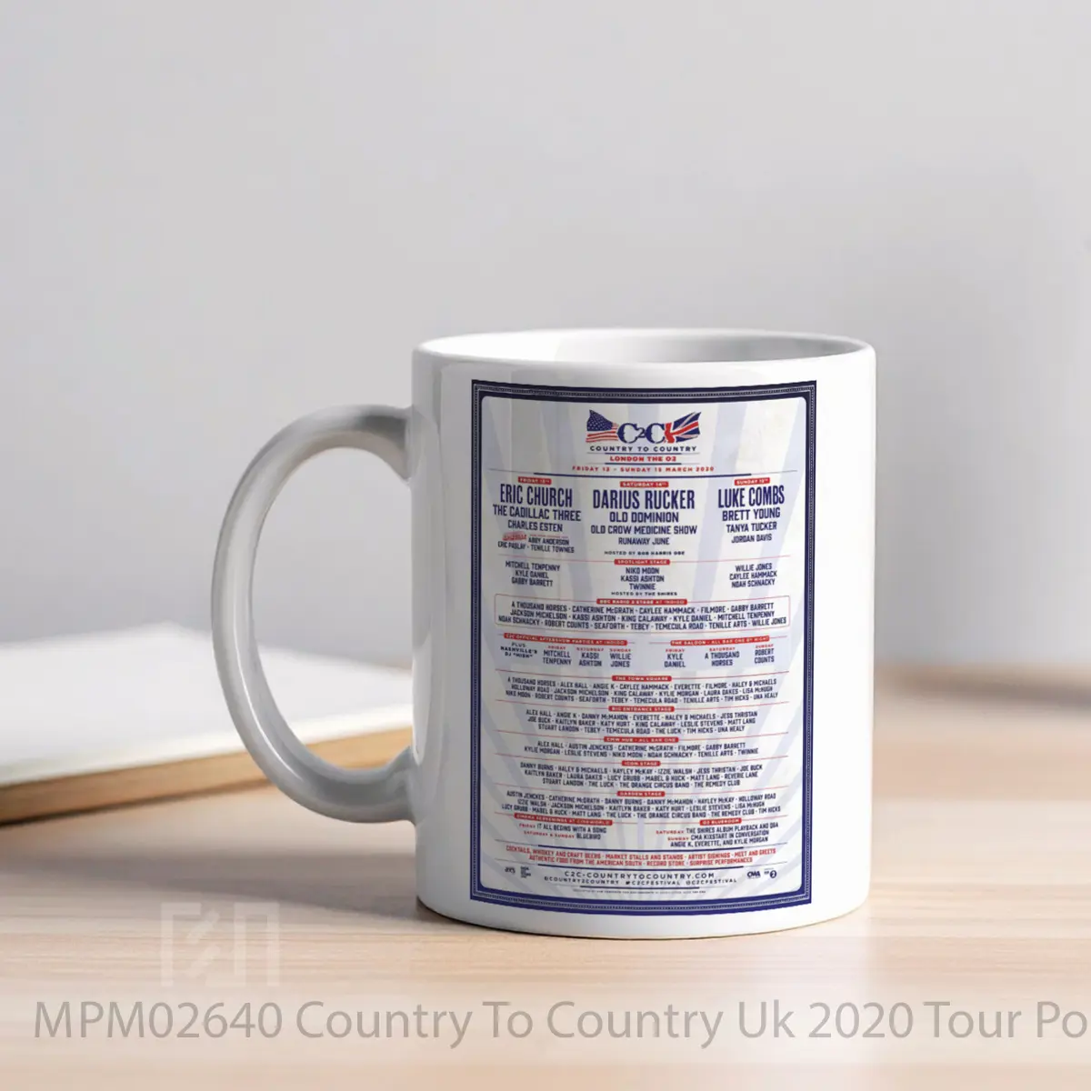 Mug Country To Country Uk 2020 Tour MPM02640 - All-side / Desain