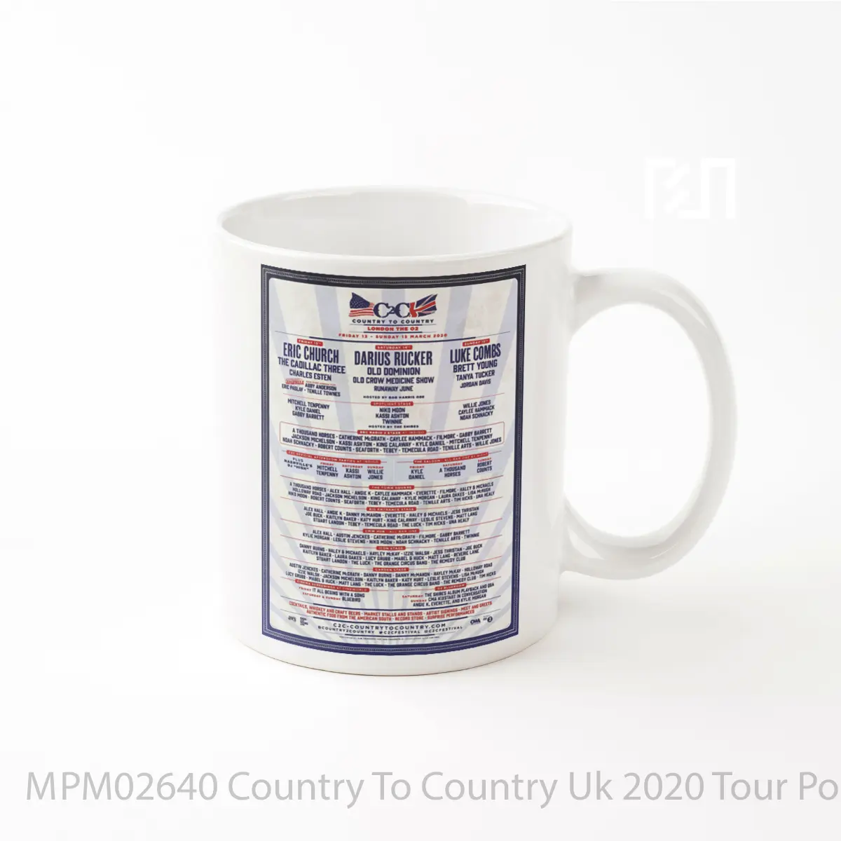 Mug Country To Country Uk 2020 Tour MPM02640