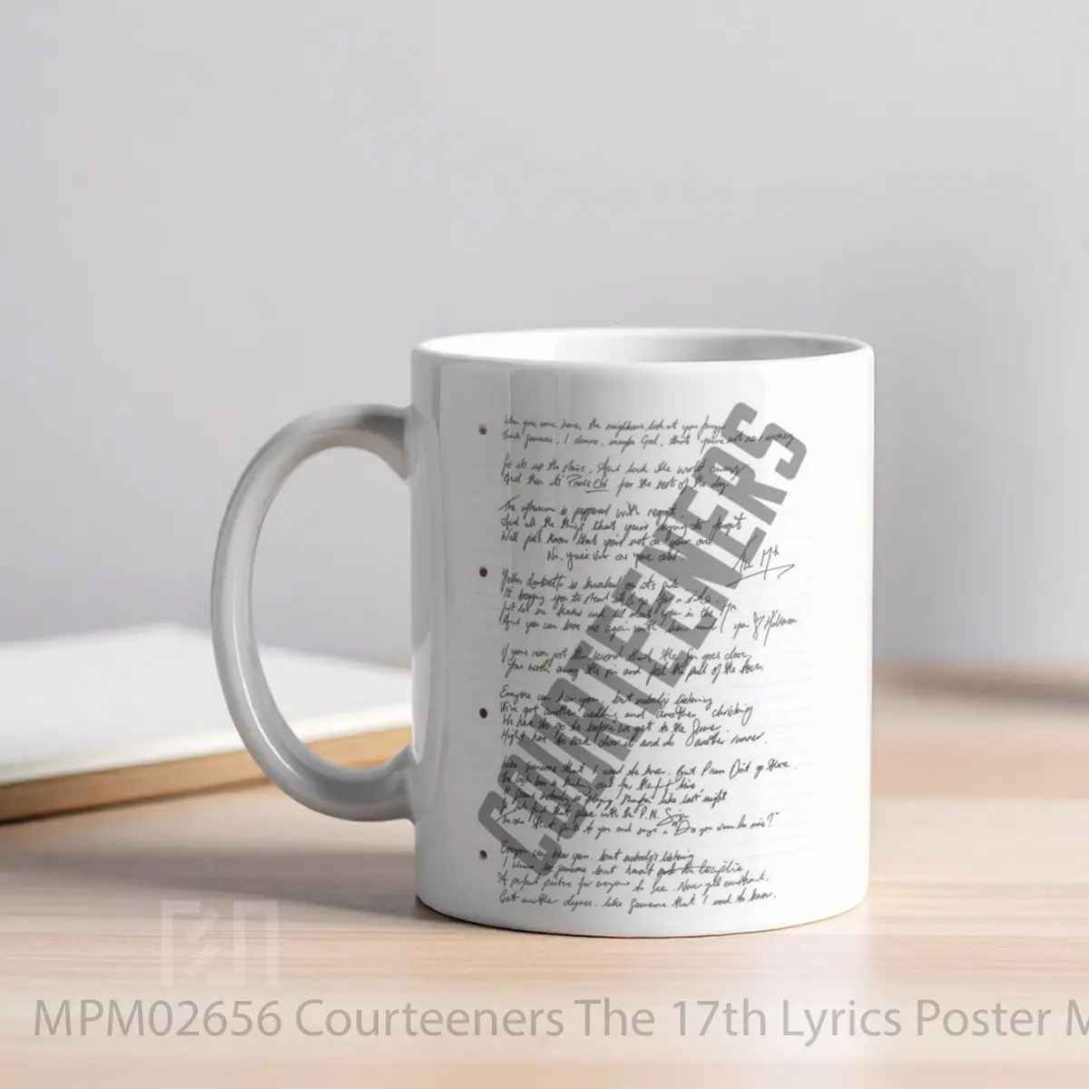 Mug Courteeners The 17th Lyrics MPM02656 - All-side / Desain