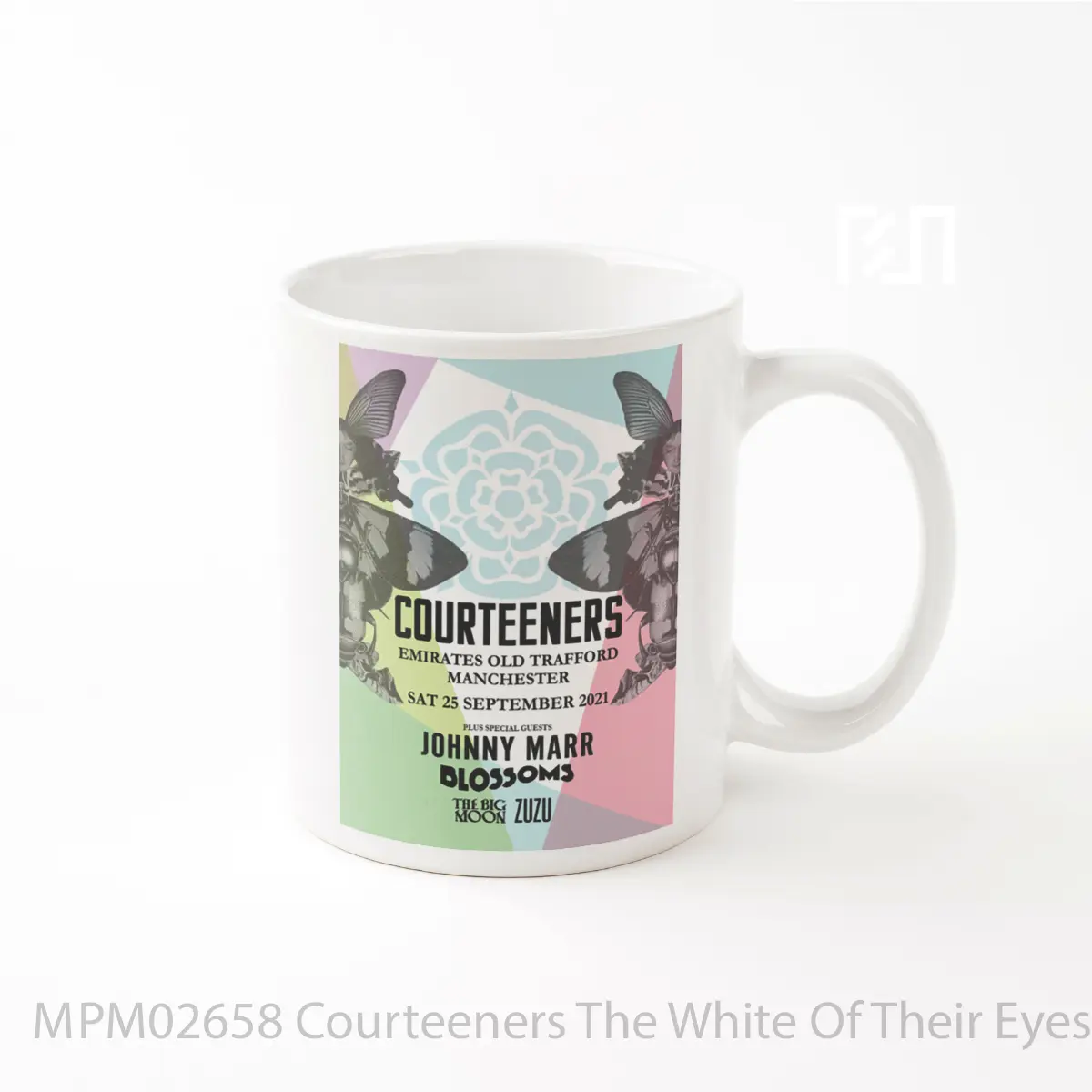 Mug Courteeners The White Of Their Eyes Tour 2021 Manchester MPM02658