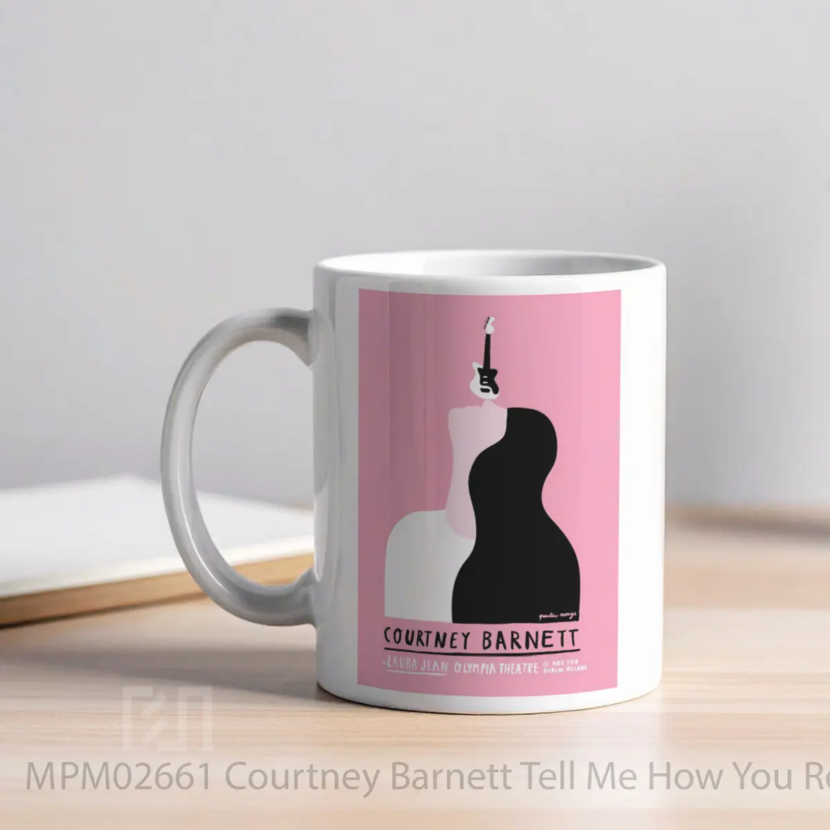Mug Courtney Barnett Tell Me How You Really Feel Tour 2018 Dublin MPM02661 - All-side / Desain