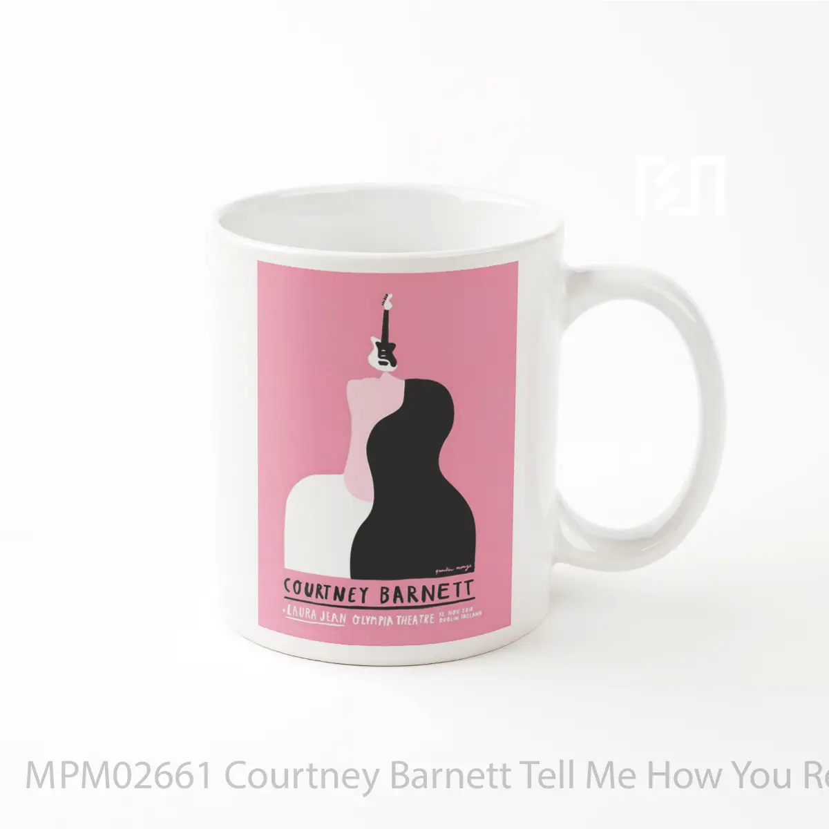 Mug Courtney Barnett Tell Me How You Really Feel Tour 2018 Dublin MPM02661