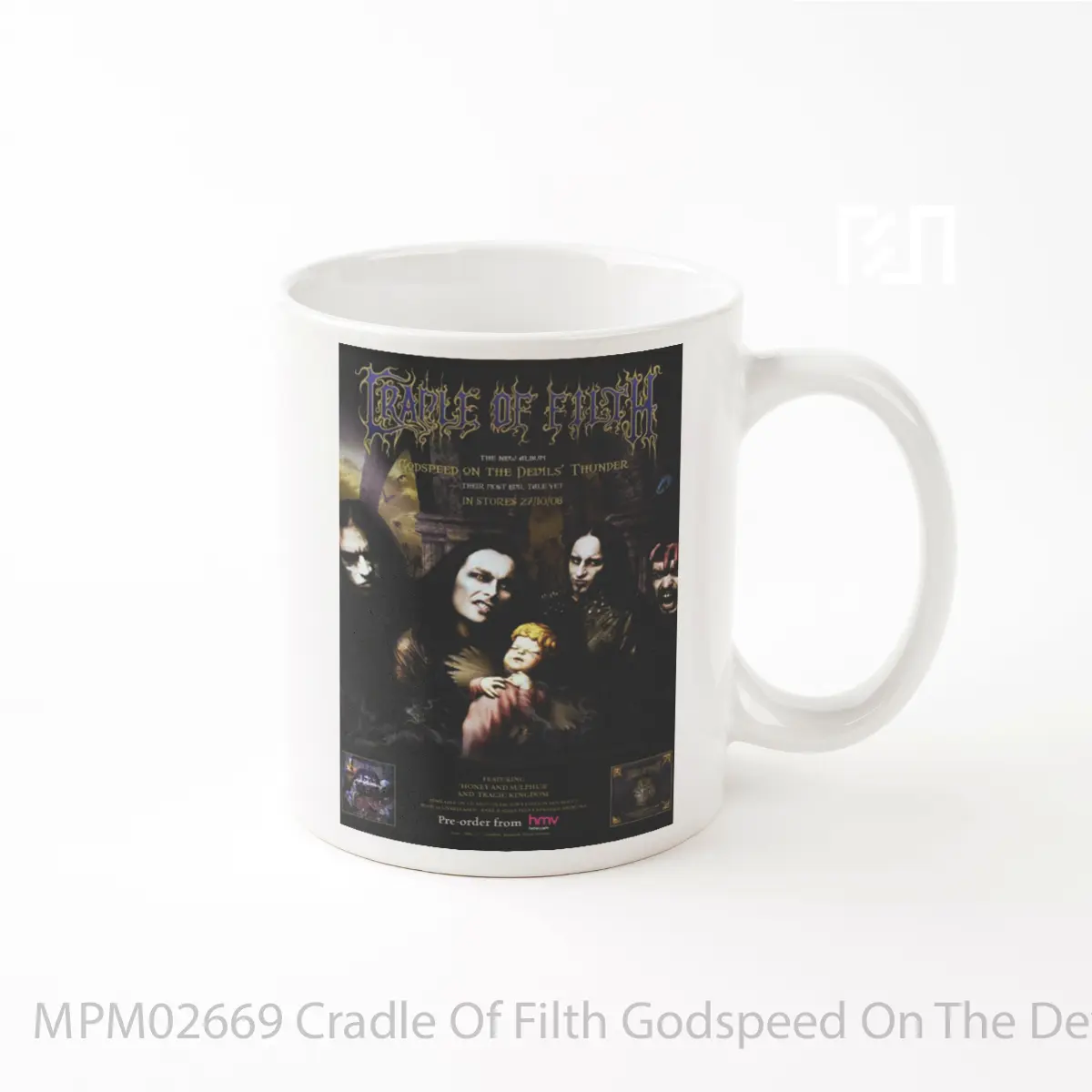 Mug Cradle Of Filth Godspeed On The Devils Thunder Pos MPM02669