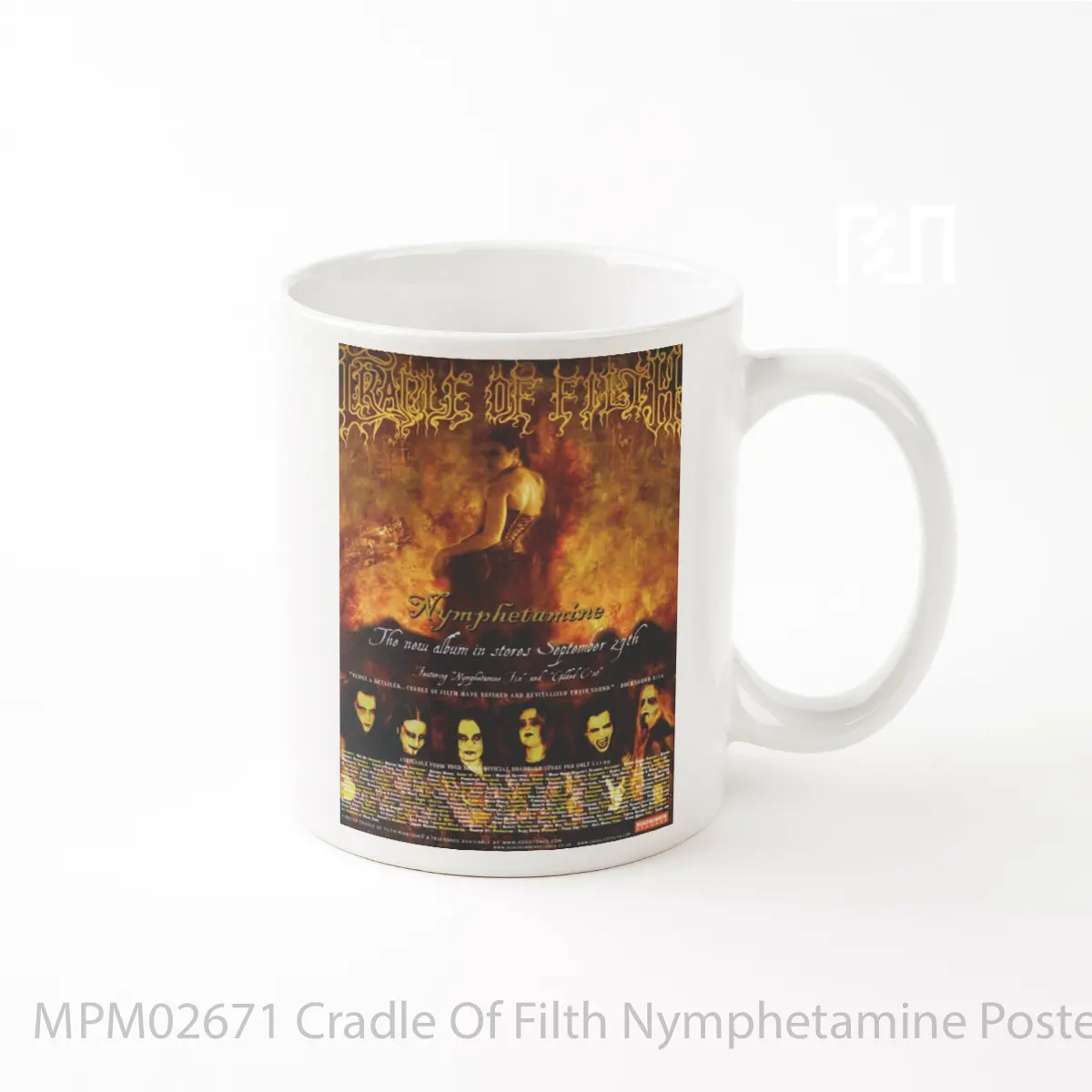 Mug Cradle Of Filth Nymphetamine MPM02671