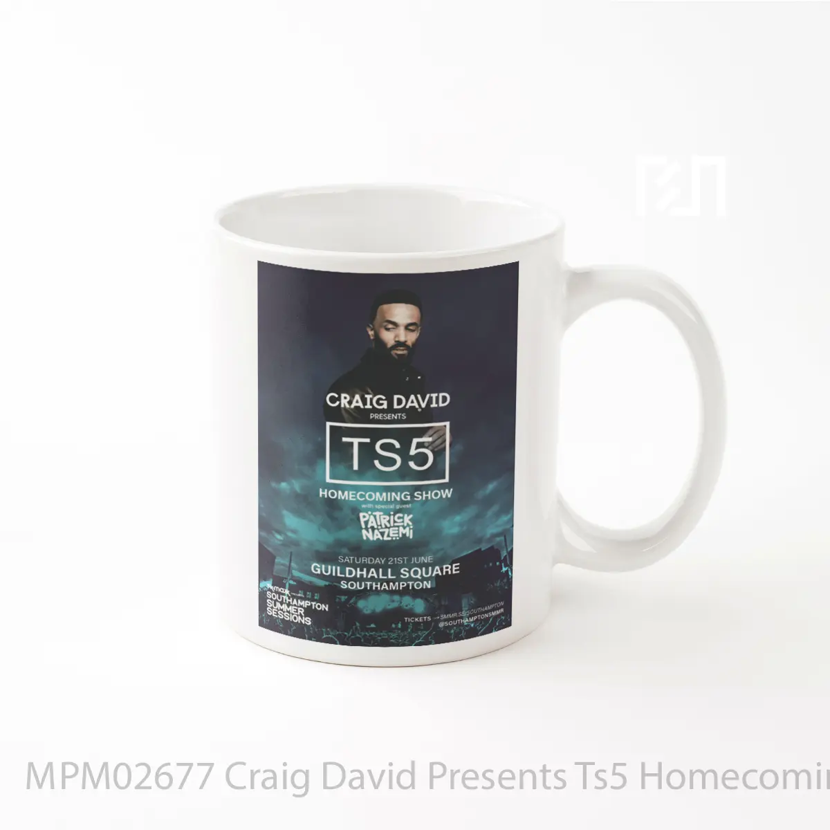 Mug Craig David Presents Ts5 Homecoming Show MPM02677