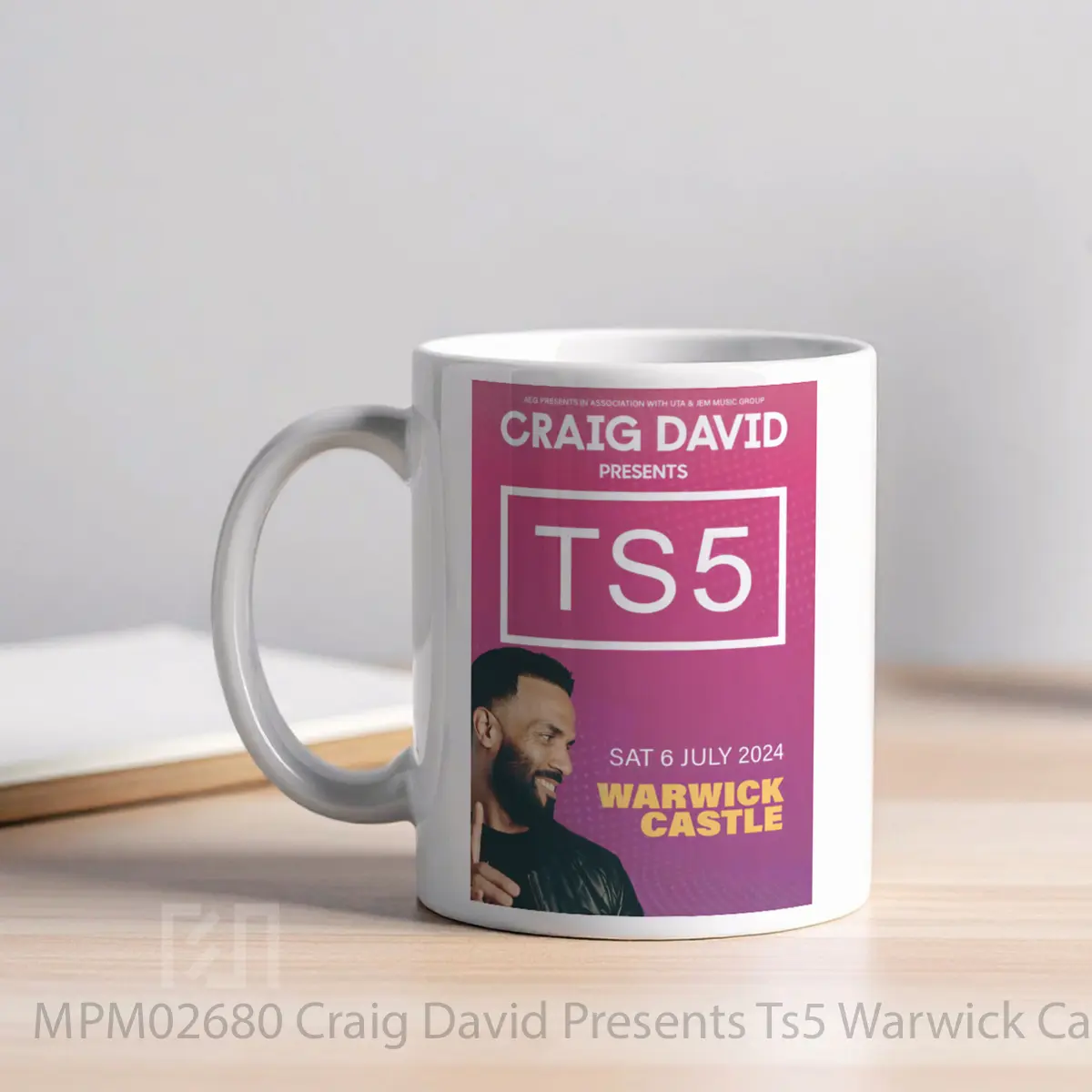 Mug Craig David Presents Ts5 Warwick Castle MPM02680 - All-side / Desain