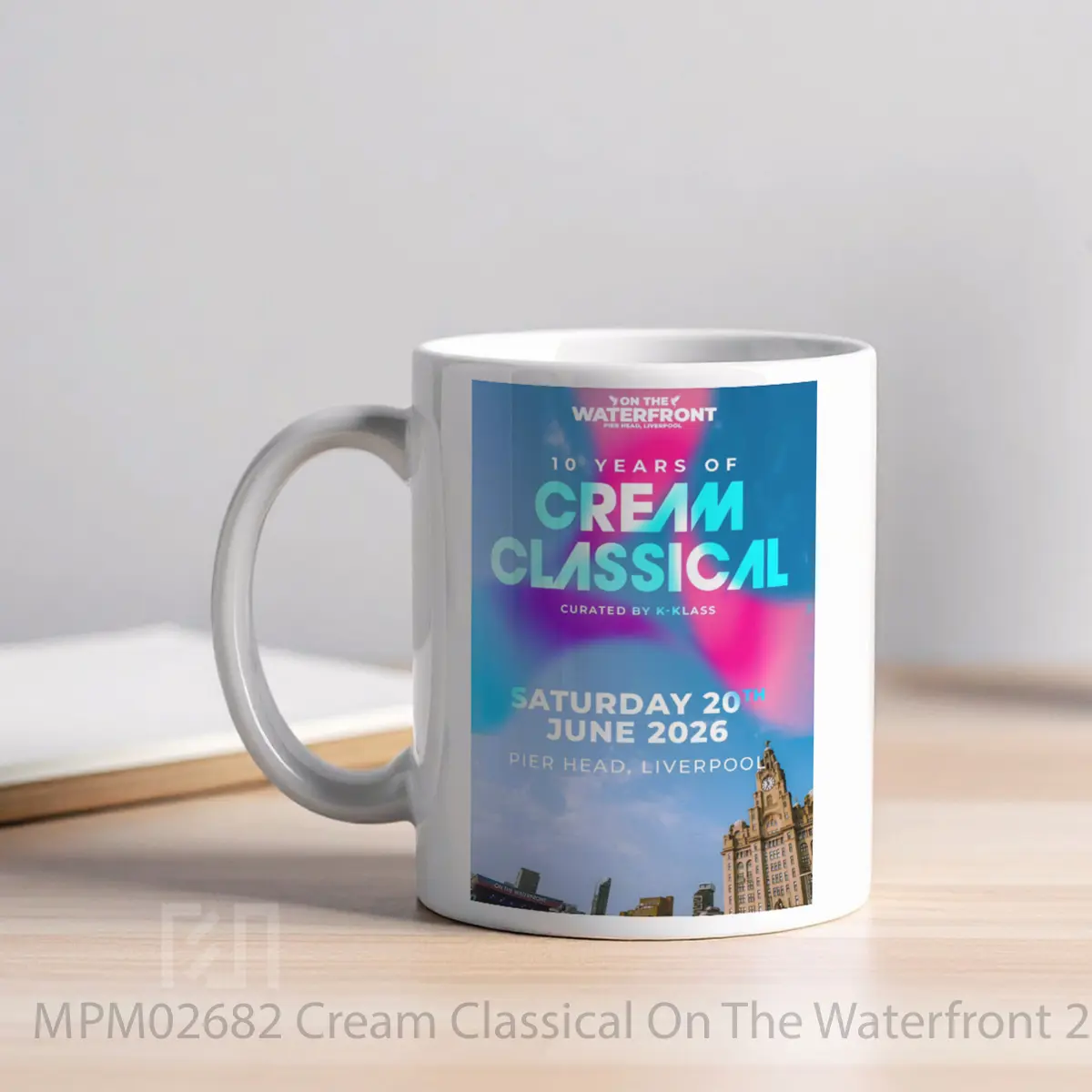 Mug Cream Classical On The Waterfront 2026 Tour Liverpool MPM02682 - Tampak Tengah