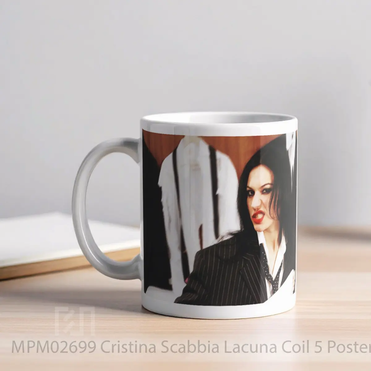 Mug Cristina Scabbia Lacuna Coil 5 MPM02699 - All-side / Desain