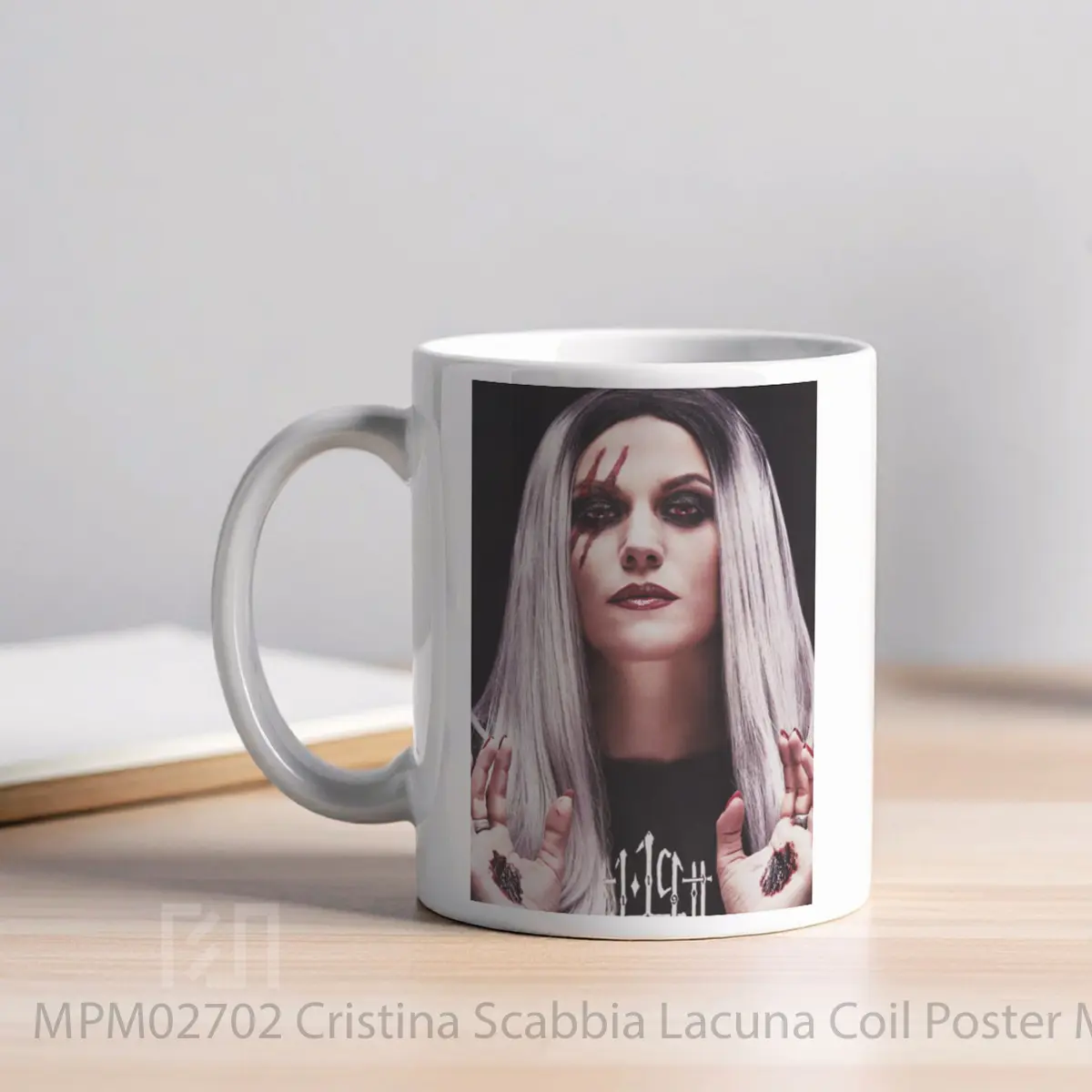 Mug Cristina Scabbia Lacuna Coil MPM02702 - All-side / Desain