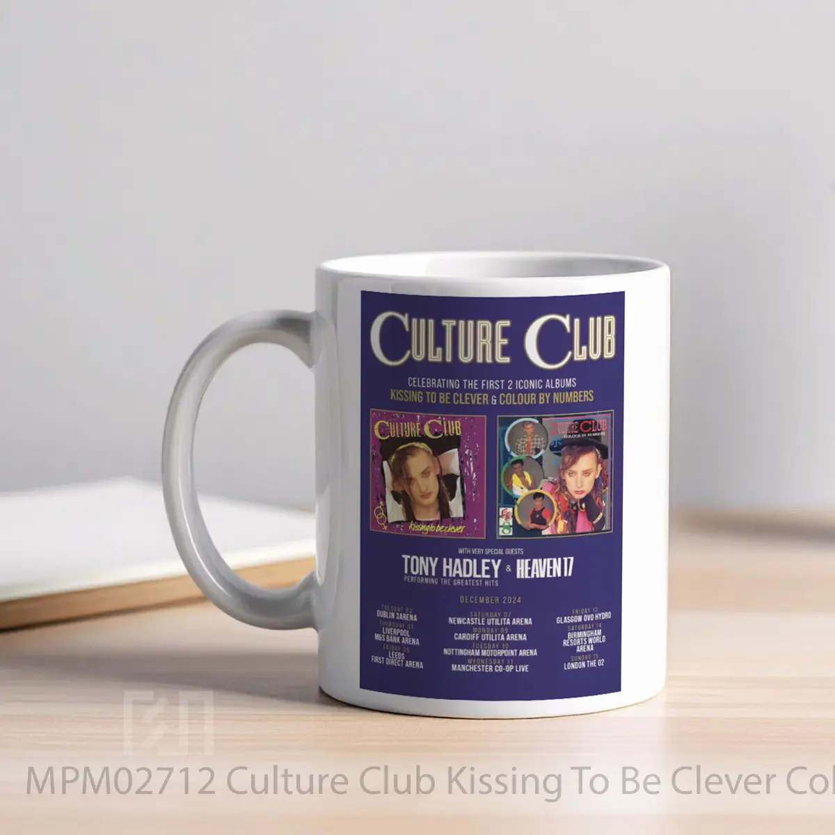 Mug Culture Club Kissing To Be Clever Colour By Numbers Tour 2024 2025 MPM02712 - All-side / Desain