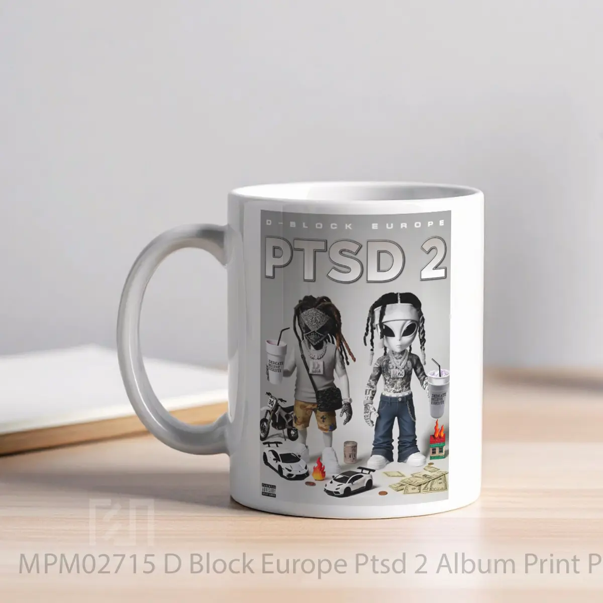 Mug D Block Europe Ptsd 2 Album Print MPM02715 - All-side / Desain