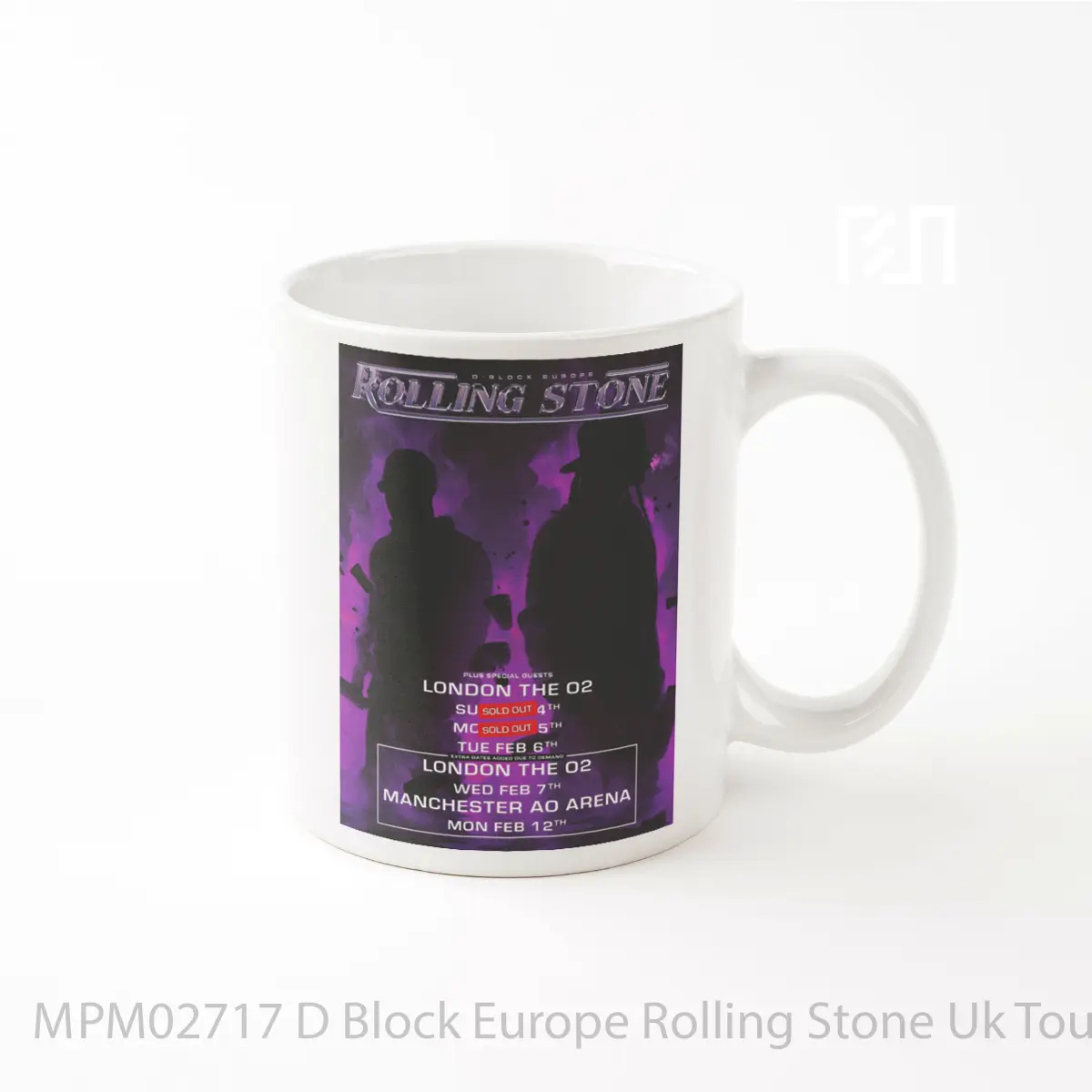 Mug D Block Europe Rolling Stone Uk Tour 2024 London MPM02717