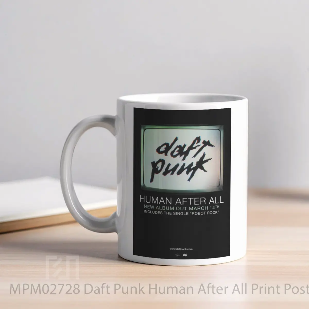 Mug Daft Punk Human After All Print MPM02728 - All-side / Desain