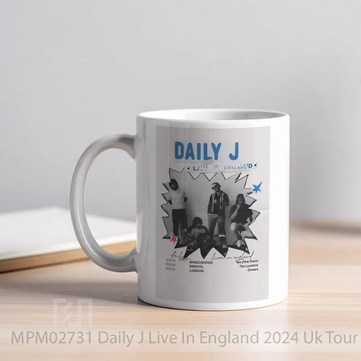 Mug Daily J Live In England 2024 Uk Tour MPM02731 - All-side / Desain