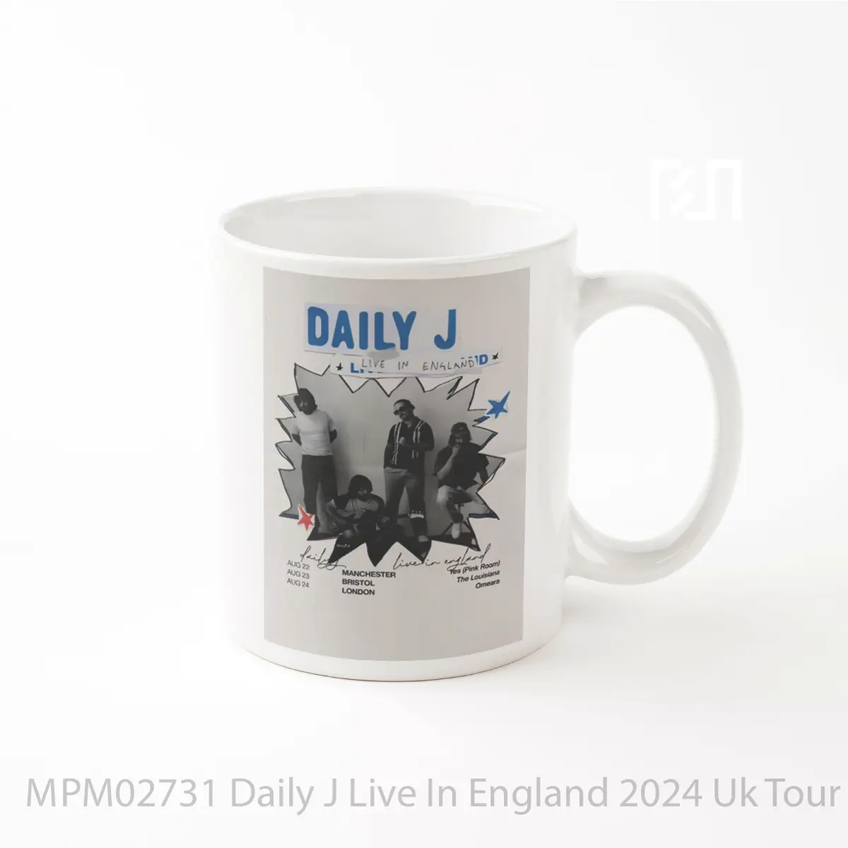 Mug Daily J Live In England 2024 Uk Tour MPM02731