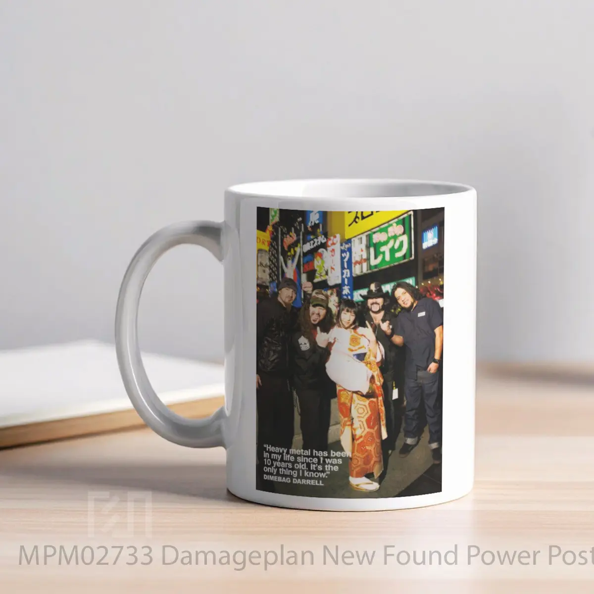 Mug Damageplan New Found Power MPM02733 - All-side / Desain