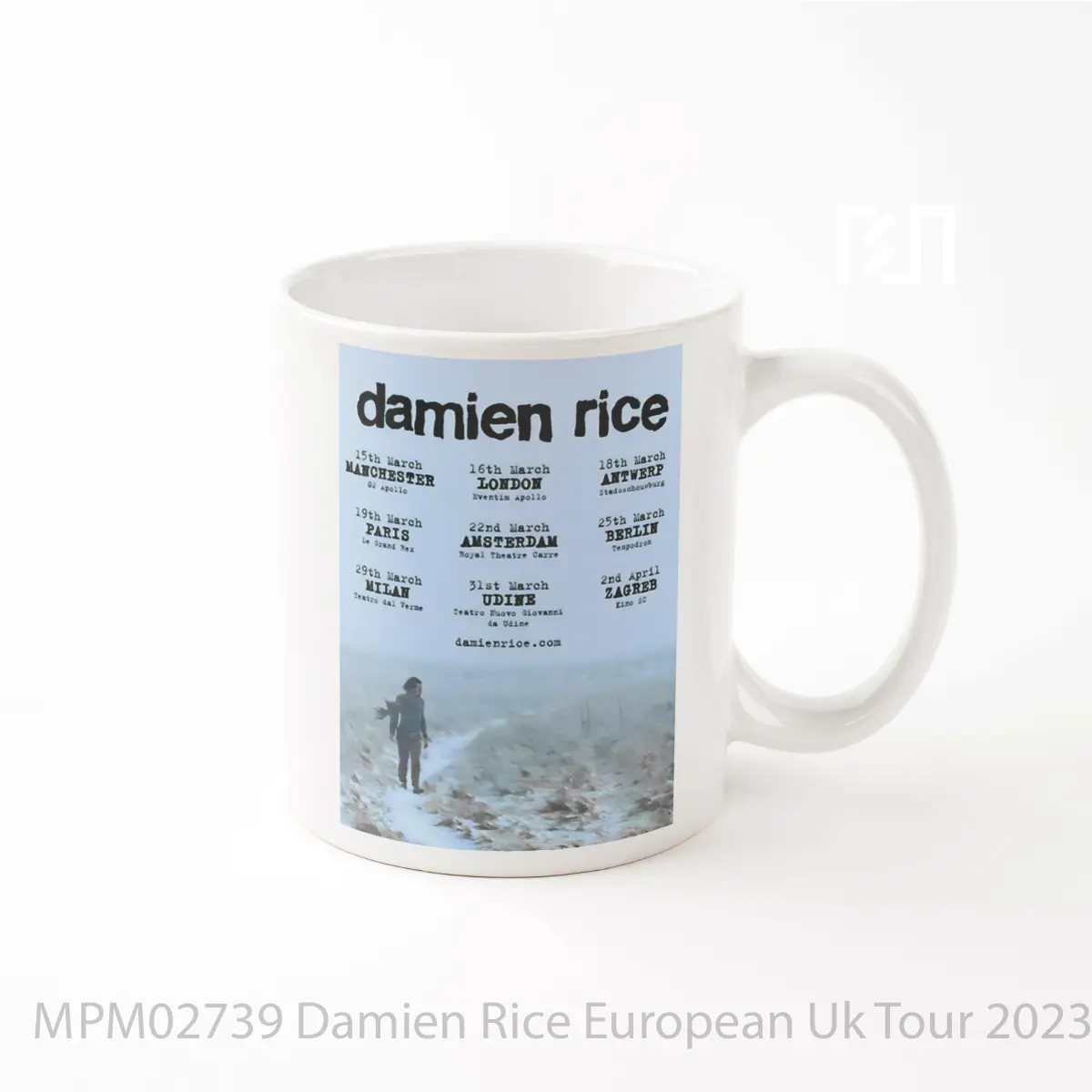 Mug Damien Rice European Uk Tour 2023 London MPM02739
