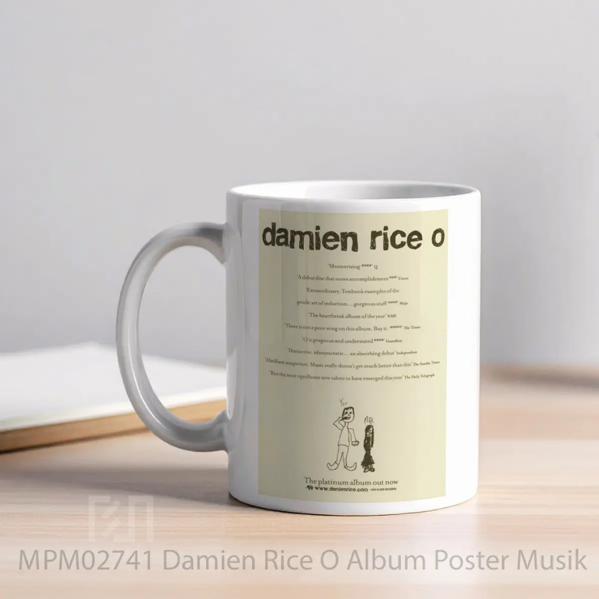 Mug Damien Rice O Album MPM02741 - All-side / Desain