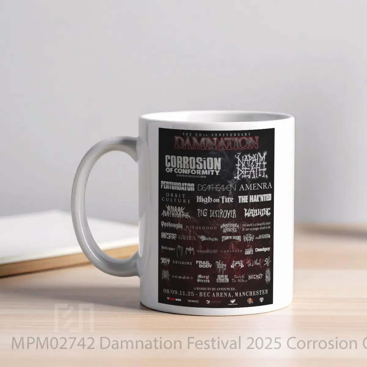 Mug Damnation Festival 2025 Corrosion Of Conformity Guests MPM02742 - All-side / Desain