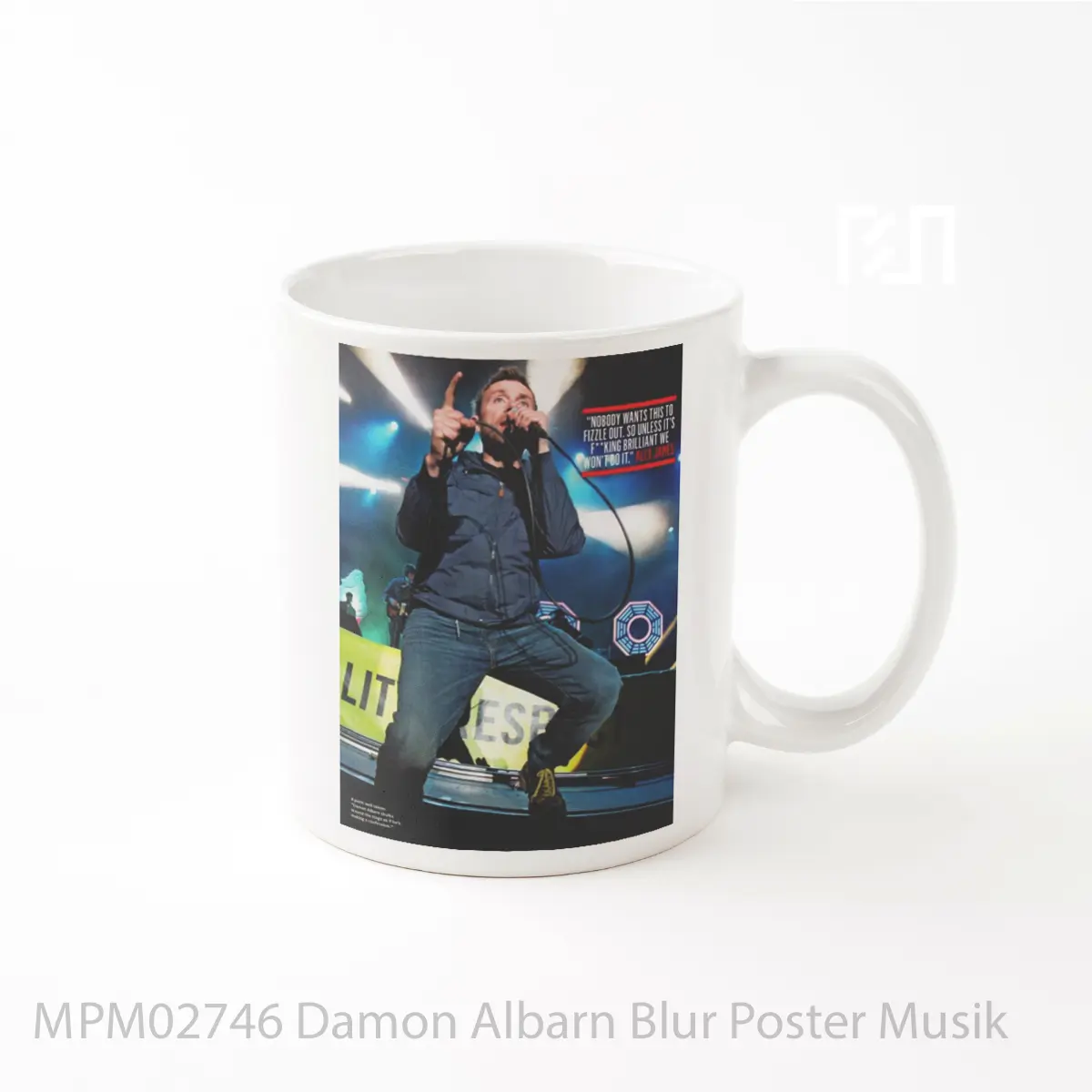 Mug Damon Albarn Blur MPM02746