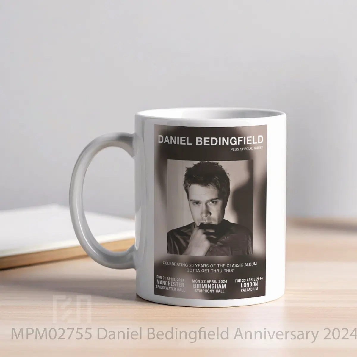 Mug Daniel Bedingfield Anniversary 2024 Uk Tour Post MPM02755 - All-side / Desain