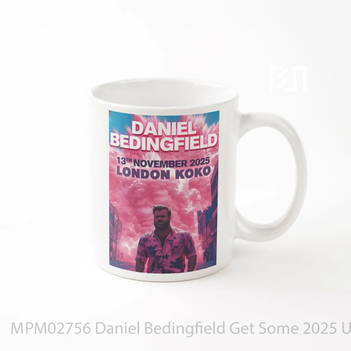 Mug Daniel Bedingfield Get Some 2025 Uk Tour MPM02756