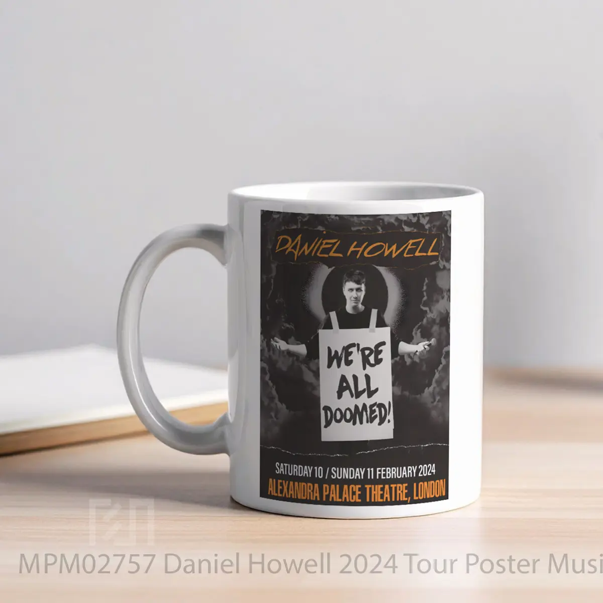 Mug Daniel Howell 2024 Tour MPM02757 - All-side / Desain