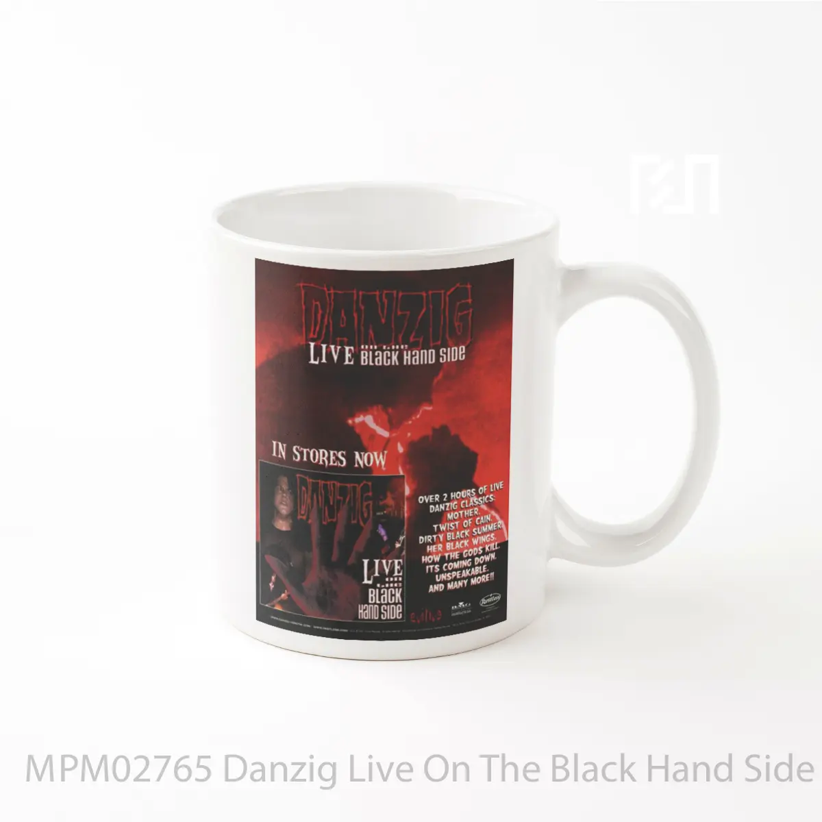 Mug Danzig Live On The Black Hand Side MPM02765