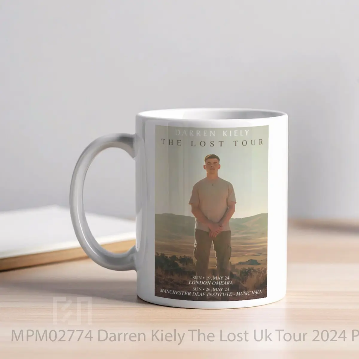 Mug Darren Kiely The Lost Uk Tour 2024 MPM02774 - All-side / Desain