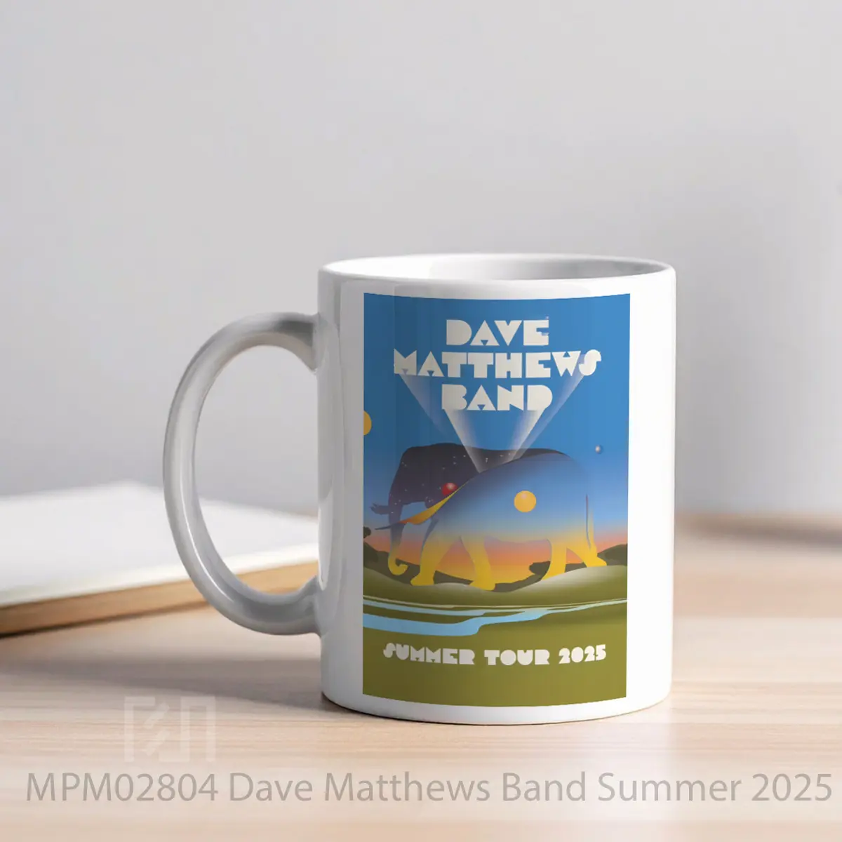 Mug Dave Matthews Band Summer 2025 World Tout MPM02804 - All-side / Desain