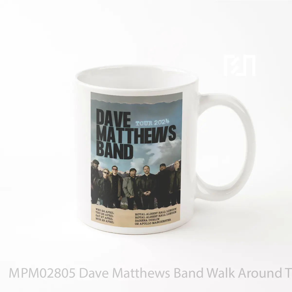 Mug Dave Matthews Band Walk Around The Moon World Tour 2024 MPM02805
