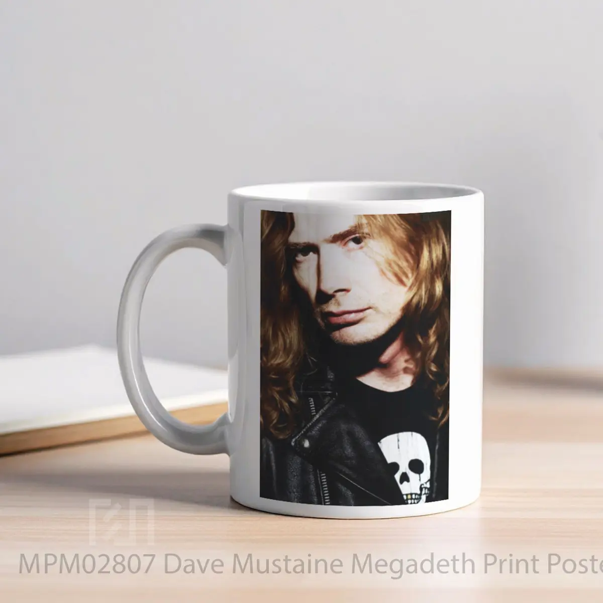 Mug Dave Mustaine Megadeth Print MPM02807 - All-side / Desain