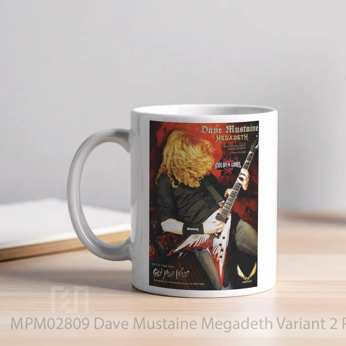 Mug Dave Mustaine Megadeth Variant 2 MPM02809 - All-side / Desain