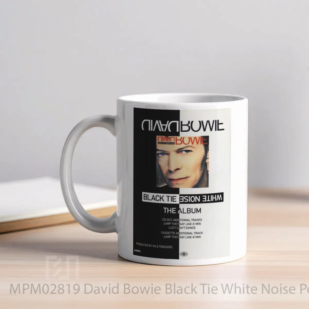 Mug David Bowie Black Tie White Noise MPM02819 - All-side / Desain
