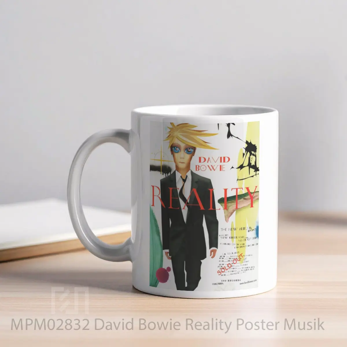 Mug David Bowie Reality MPM02832 - All-side / Desain