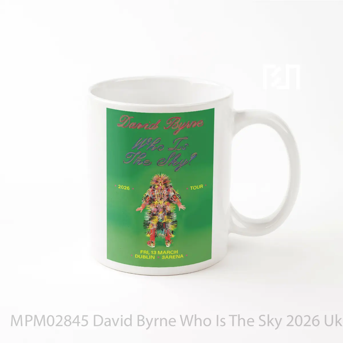 Mug David Byrne Who Is The Sky 2026 Uk Tour MPM02845