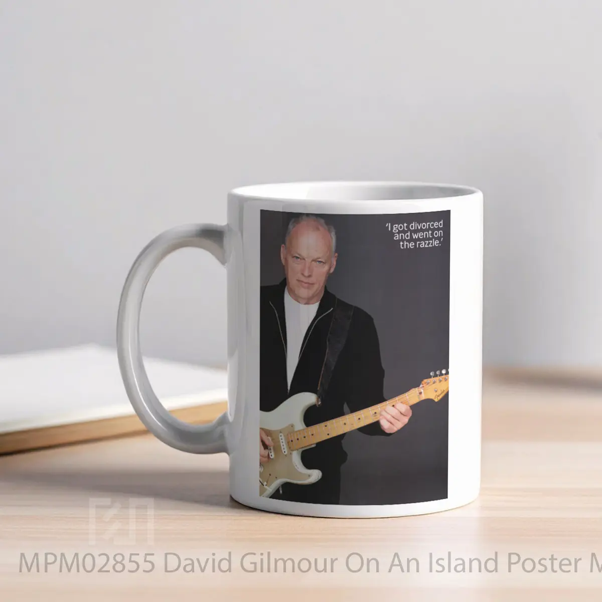 Mug David Gilmour On An Island MPM02855 - All-side / Desain