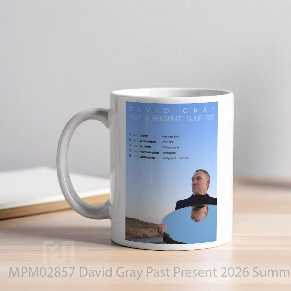 Mug David Gray Past Present 2026 Summer Tour 1 MPM02857 - All-side / Desain
