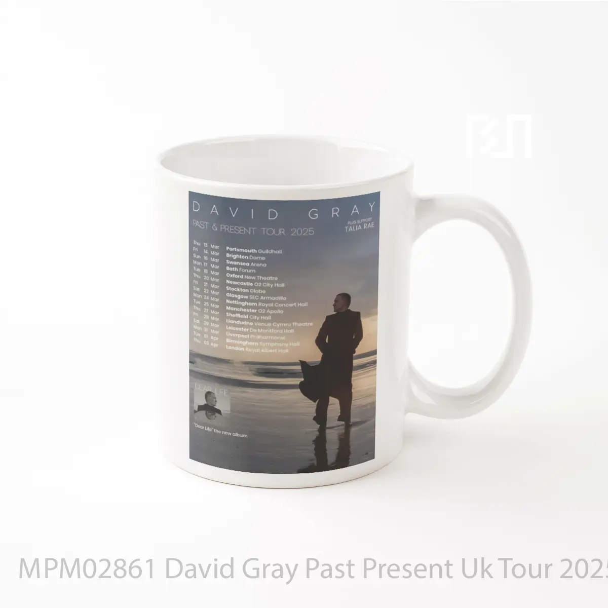 Mug David Gray Past Present Uk Tour 2025 MPM02861