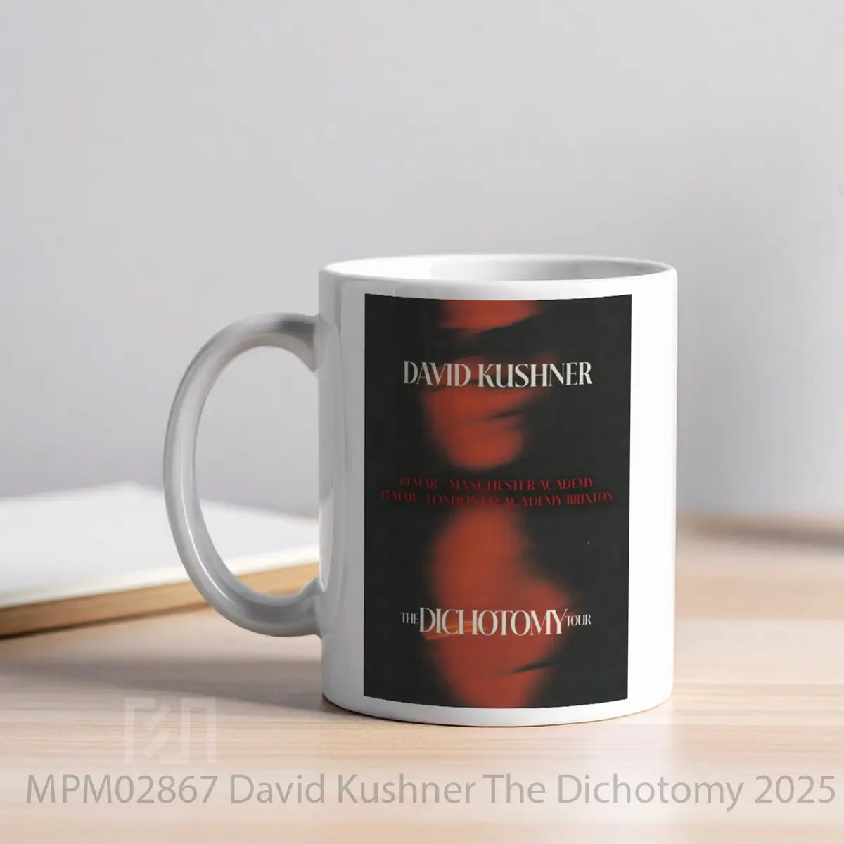 Mug David Kushner The Dichotomy 2025 Uk Tour MPM02867 - All-side / Desain